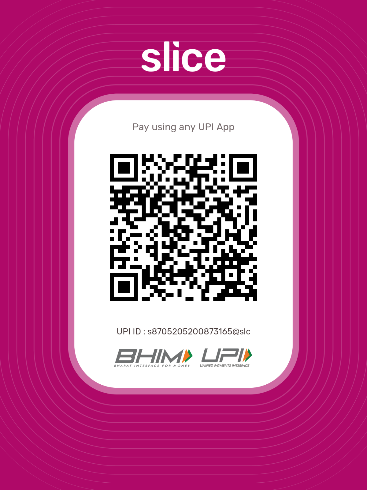 Arena Dangal UPI QR Code